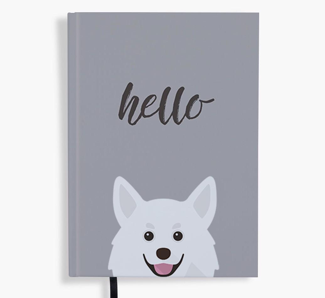 Hello: Personalized {breedFullName} Notebook