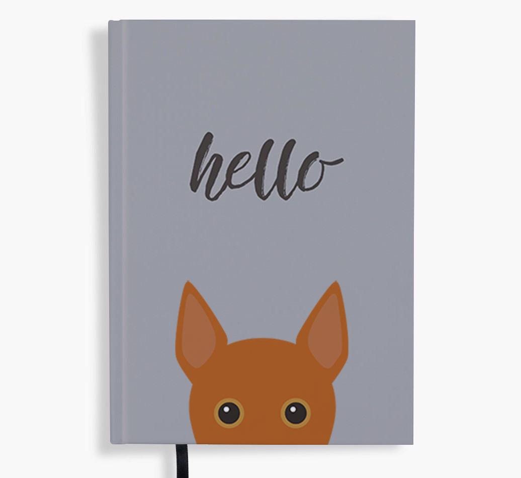 Hello: Personalized {breedFullName} Notebook