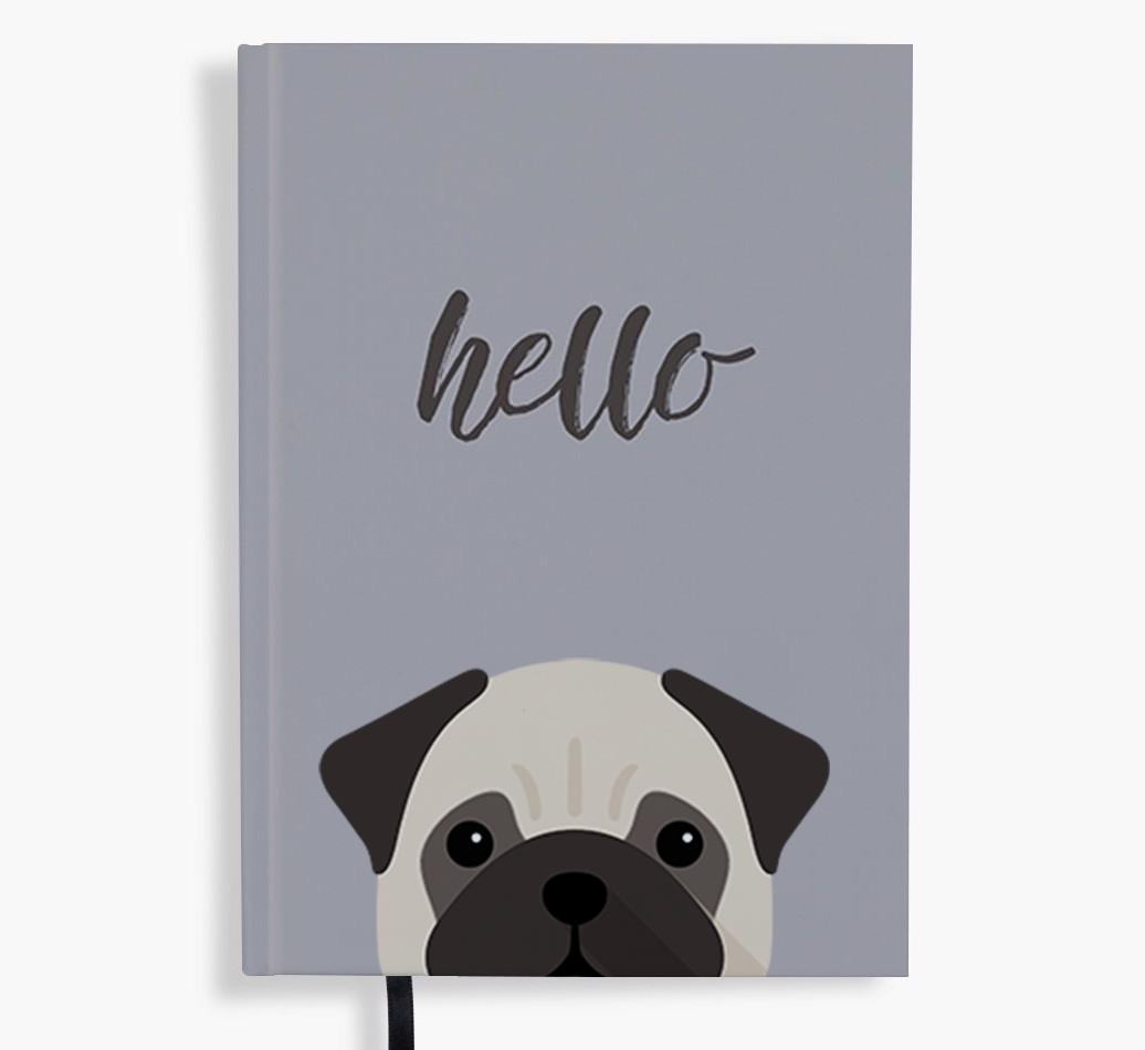 Hello: Personalized {breedFullName} Notebook