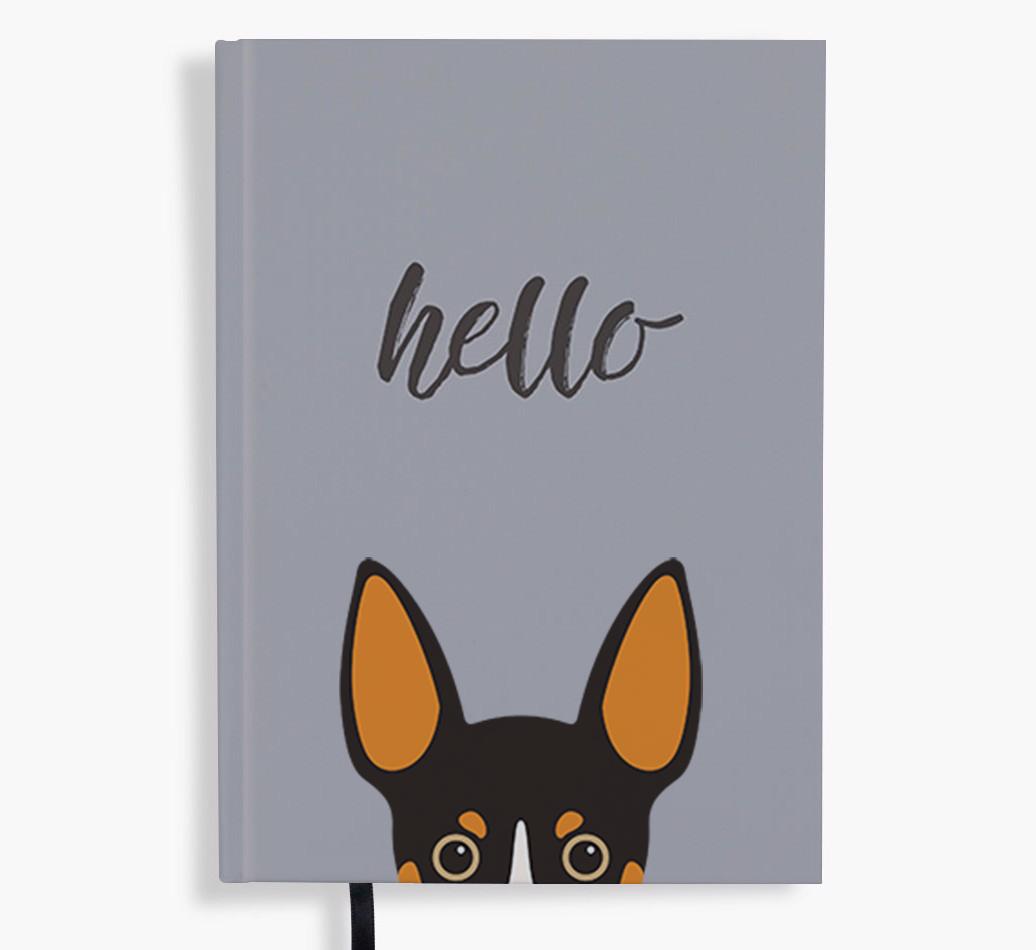 Hello: Personalized {breedFullName} Notebook