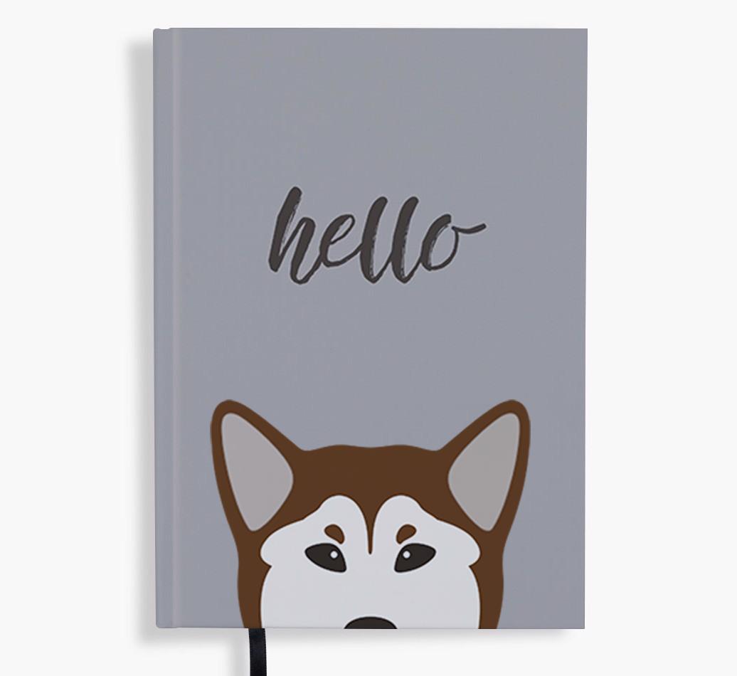 Hello: Personalized {breedFullName} Notebook