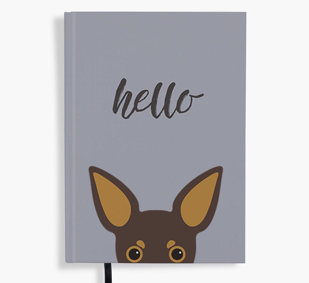Hello: Personalized {breedFullName} Notebook