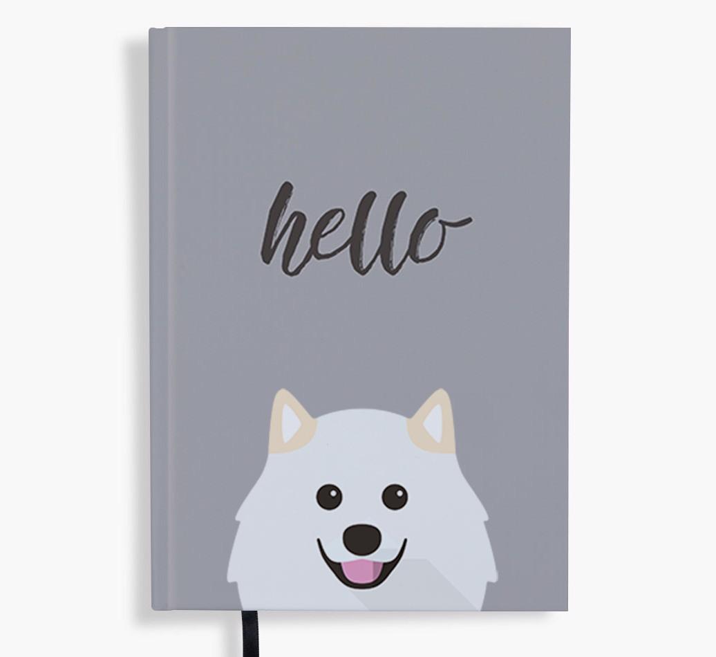 Hello: Personalized {breedFullName} Notebook