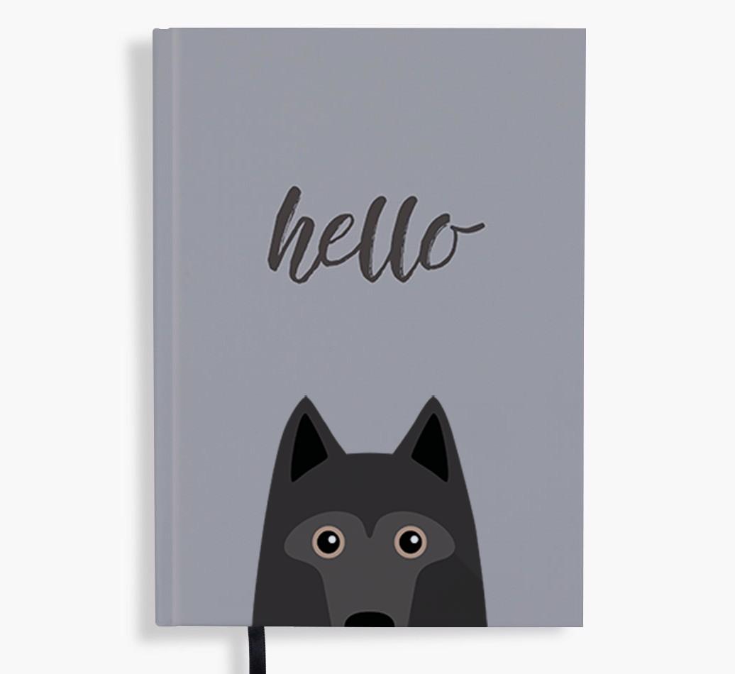 Hello: Personalized {breedFullName} Notebook