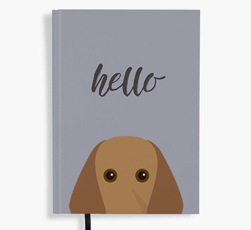 Hello: Personalized {breedFullName} Notebook