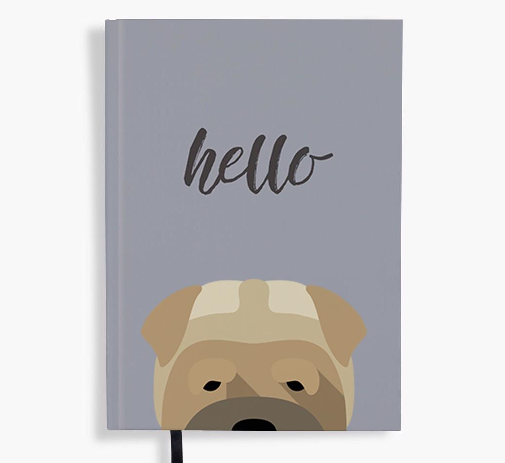 Hello: Personalized {breedFullName} Notebook