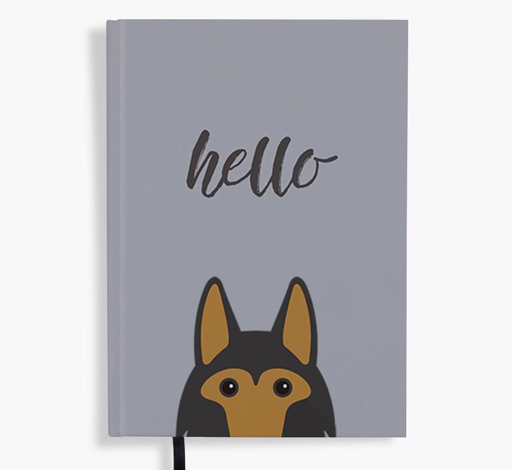 Hello: Personalized {breedFullName} Notebook