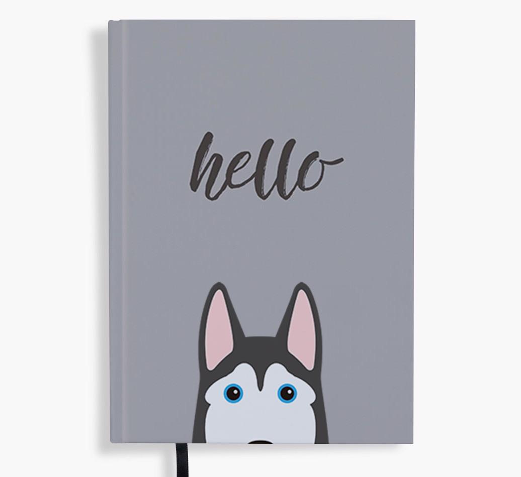 Hello: Personalized {breedFullName} Notebook