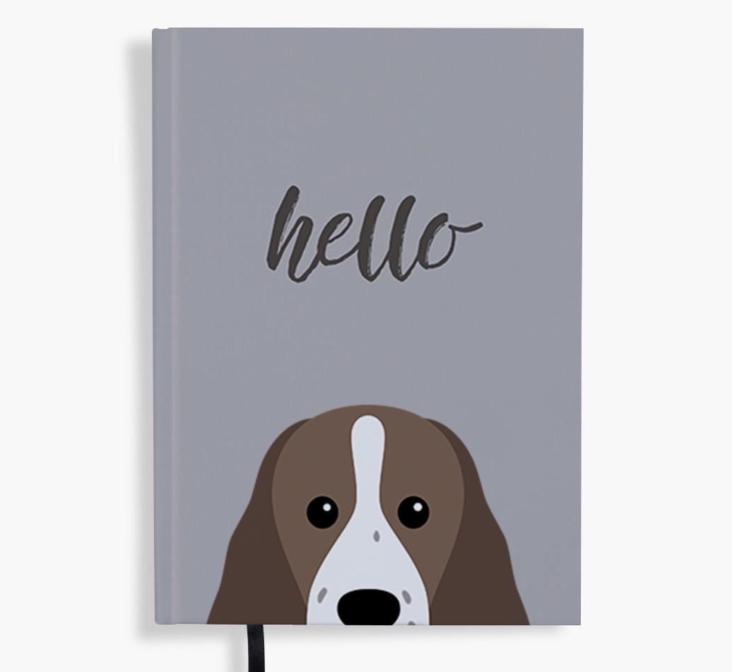 Hello: Personalized {breedFullName} Notebook