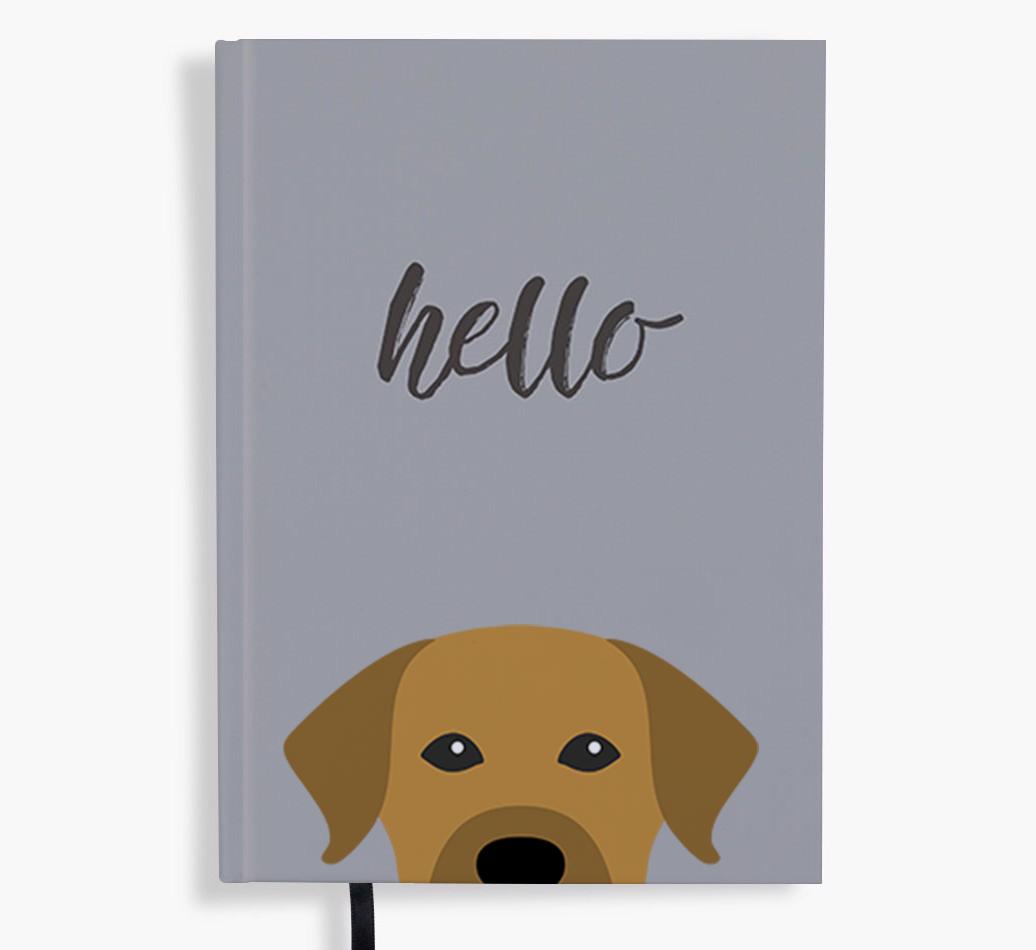 Hello: Personalized {breedFullName} Notebook