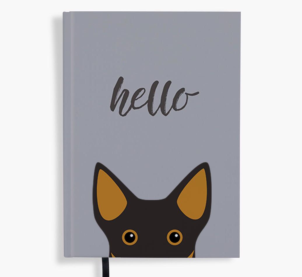 Hello: Personalized {breedFullName} Notebook