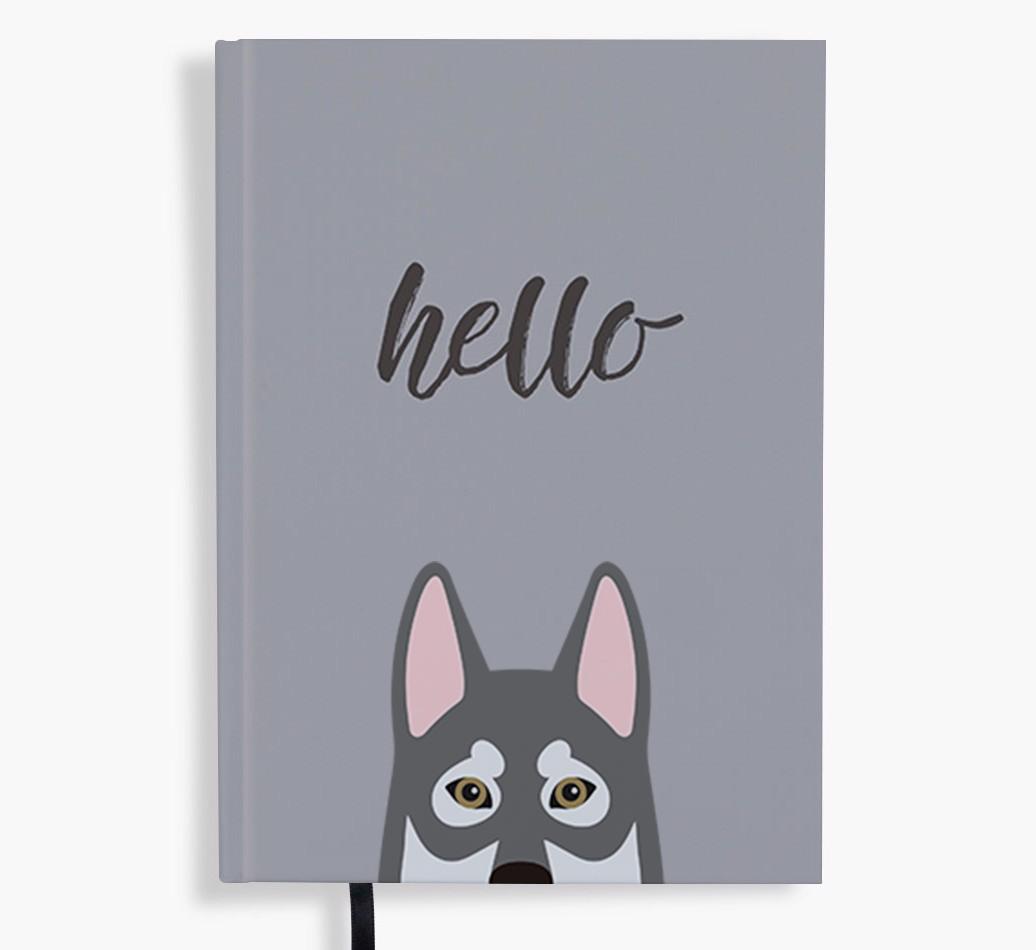 Hello: Personalized {breedFullName} Notebook