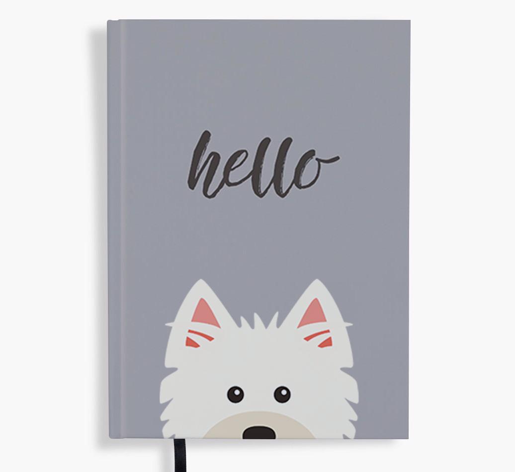 Hello: Personalized {breedFullName} Notebook