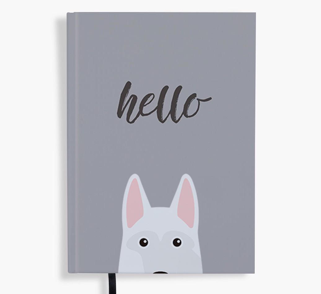 Hello: Personalized {breedFullName} Notebook