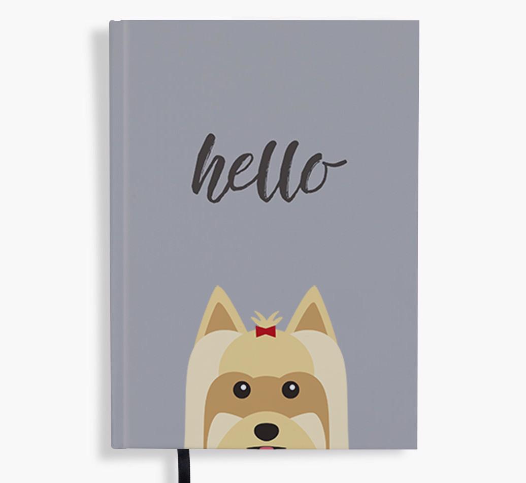 Hello: Personalized {breedFullName} Notebook