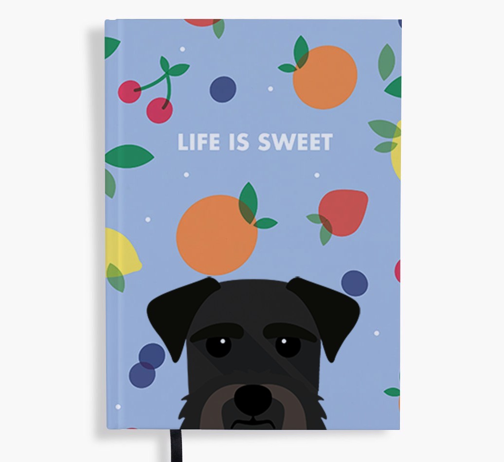 Life Is Sweet: Personalised {breedFullName} Notebook