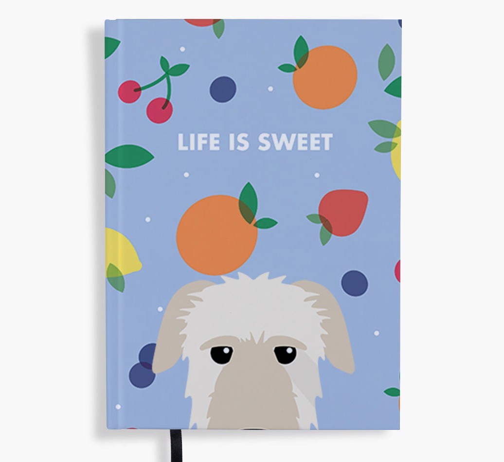 Life Is Sweet: Personalised {breedFullName} Notebook