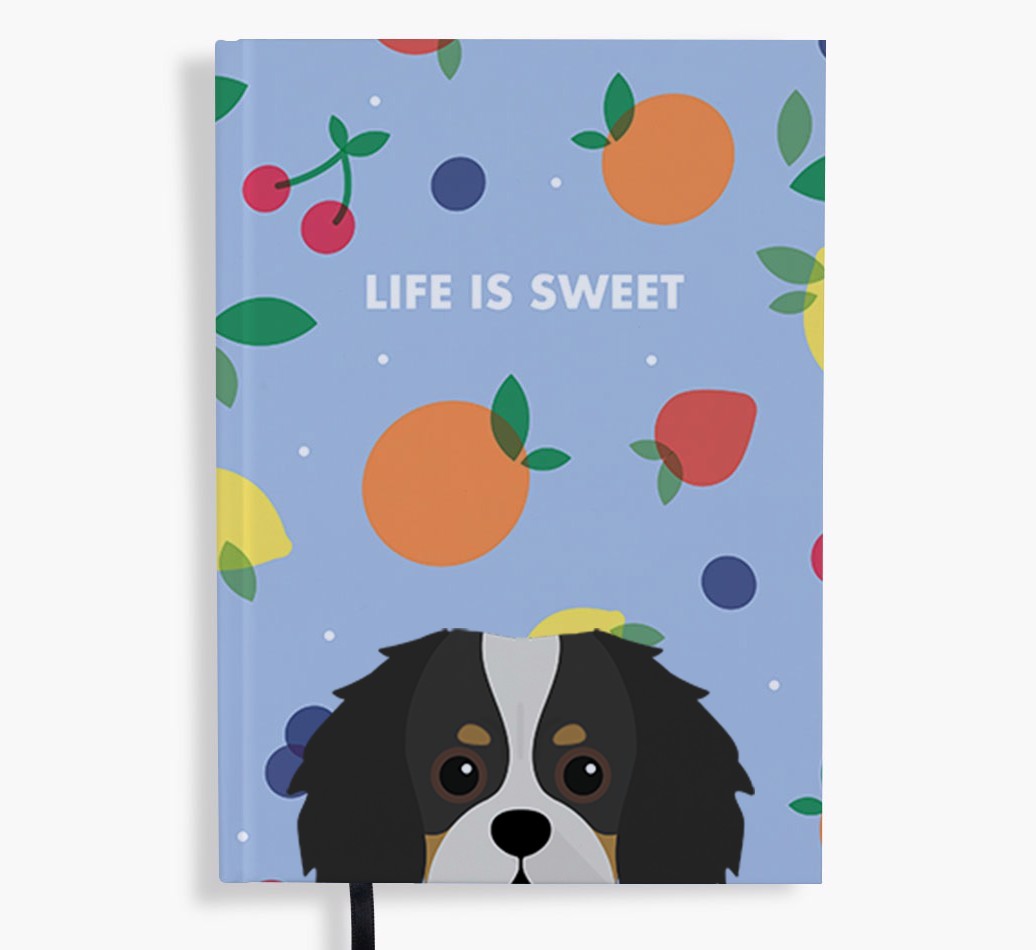 Life Is Sweet: Personalised {breedFullName} Notebook