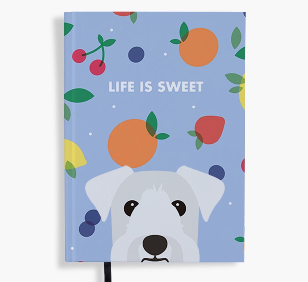 Life Is Sweet: Personalised {breedFullName} Notebook