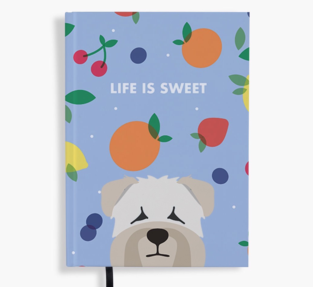 Life Is Sweet: Personalised {breedFullName} Notebook