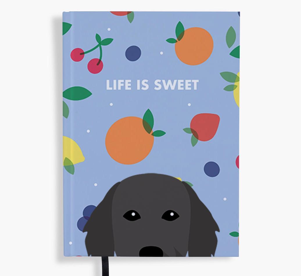 Life Is Sweet: Personalized {breedFullName} Notebook