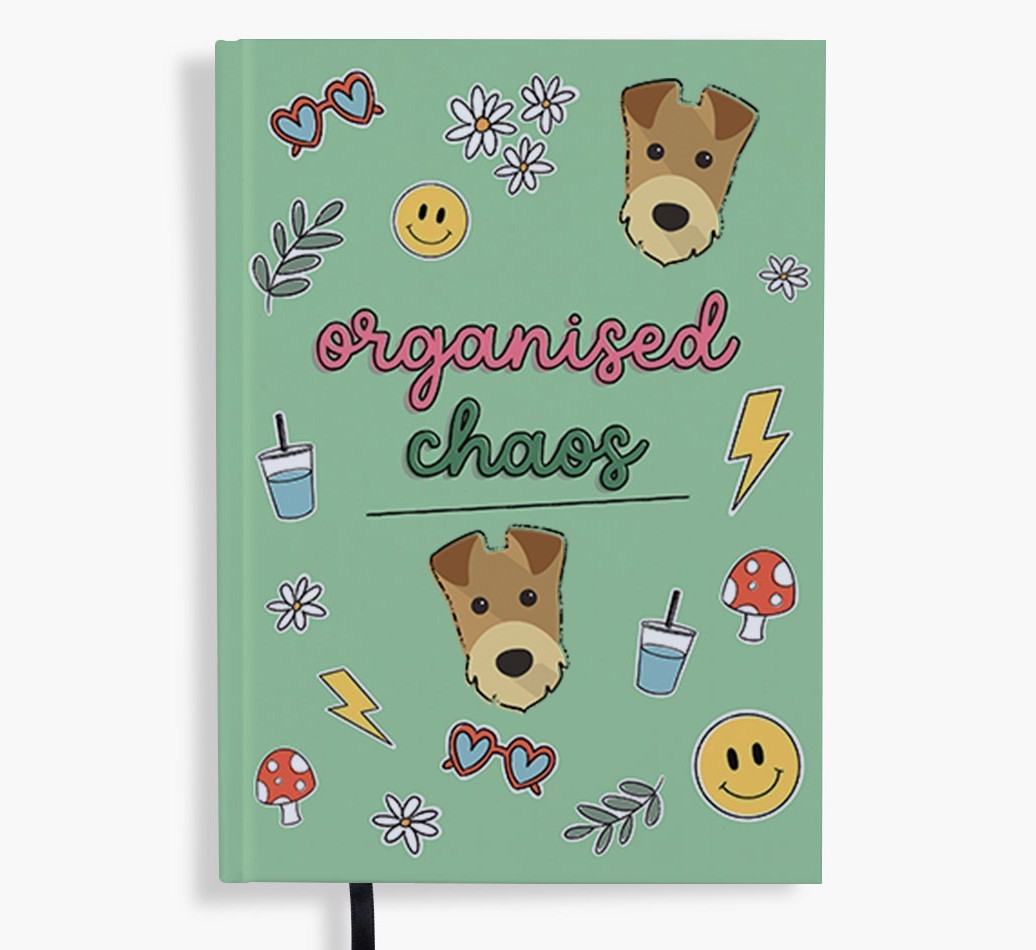 Organised Chaos: Personalised {breedFullName} Notebook