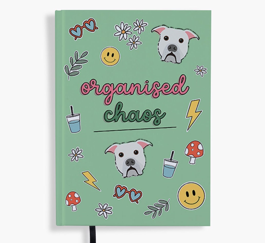 Organised Chaos: Personalised {breedFullName} Notebook