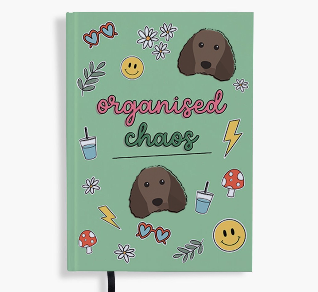 Organised Chaos: Personalised {breedFullName} Notebook