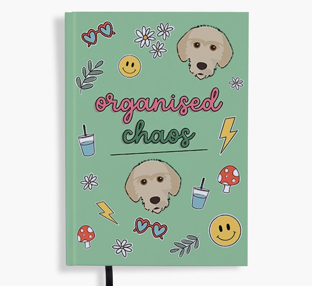 Organised Chaos: Personalised {breedFullName} Notebook
