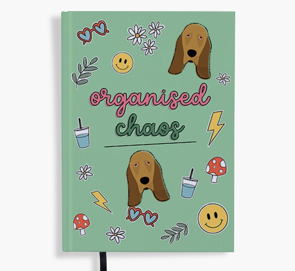 Organised Chaos: Personalised {breedFullName} Notebook