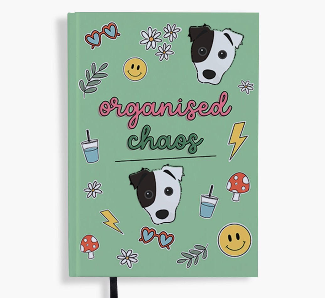 Organised Chaos: Personalised {breedFullName} Notebook