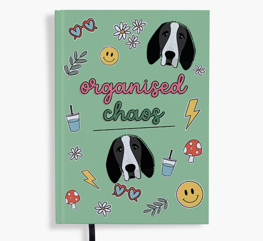 Organised Chaos: Personalised {breedFullName} Notebook