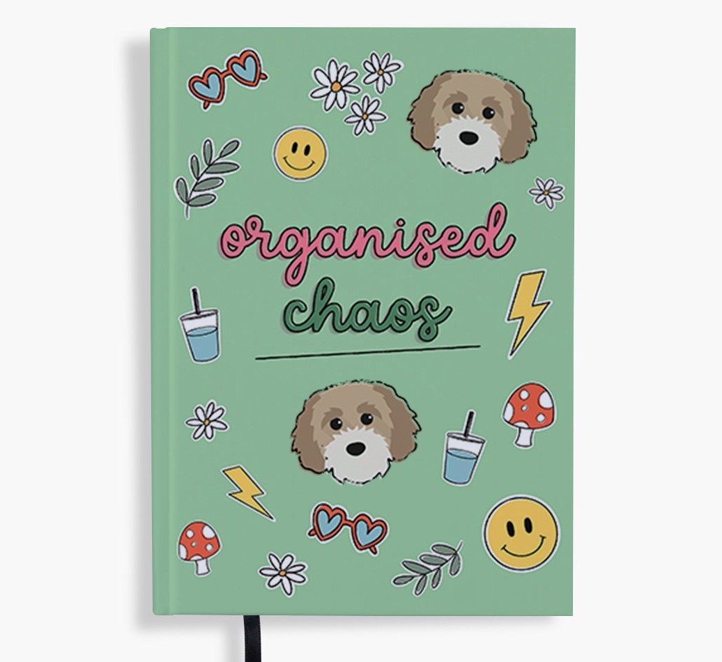 Organised Chaos: Personalised {breedFullName} Notebook