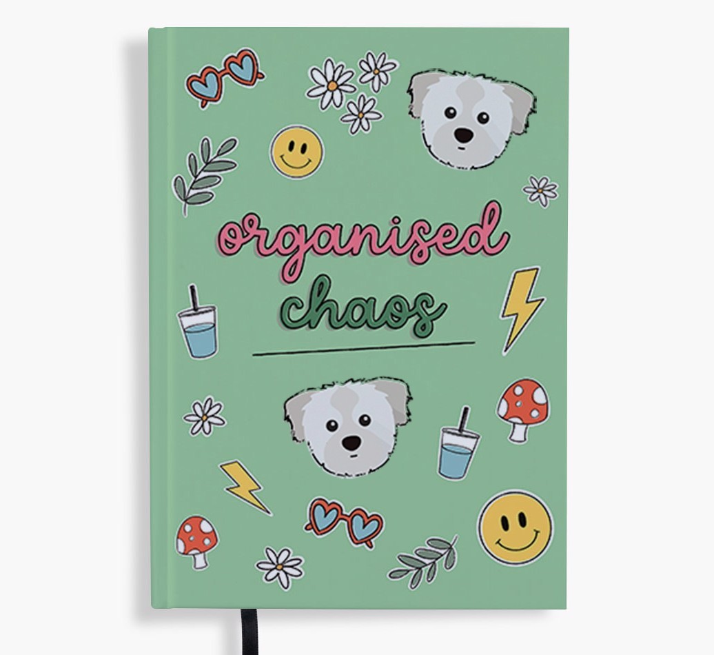 Organised Chaos: Personalised {breedFullName} Notebook