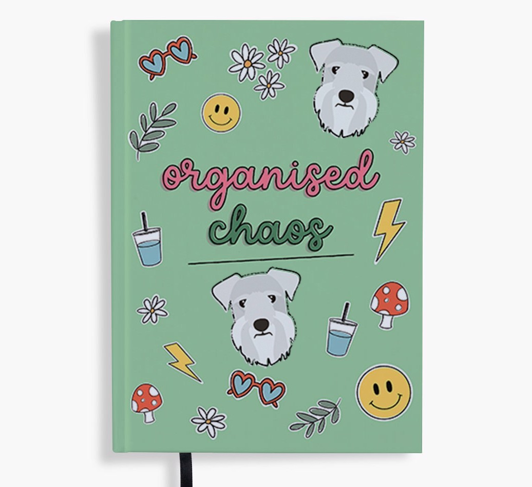 Organised Chaos: Personalised {breedFullName} Notebook