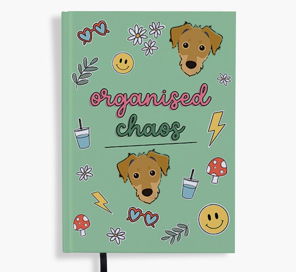 Organised Chaos: Personalised {breedFullName} Notebook
