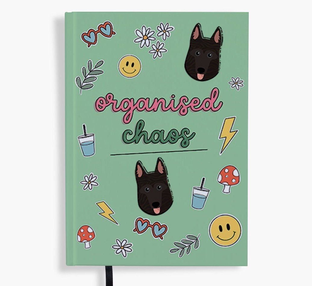 Organised Chaos: Personalised {breedFullName} Notebook