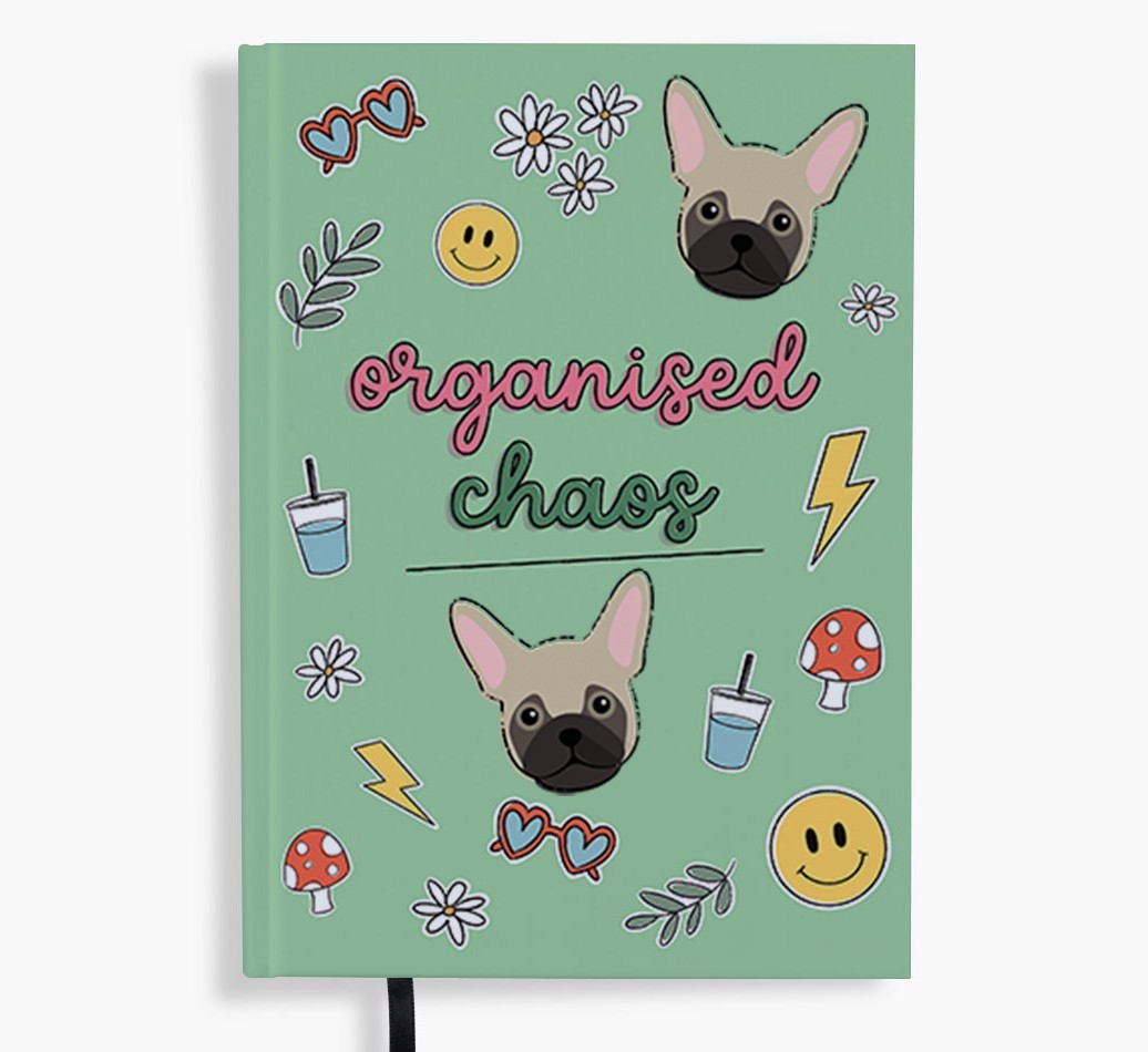 Organised Chaos: Personalised {breedFullName} Notebook
