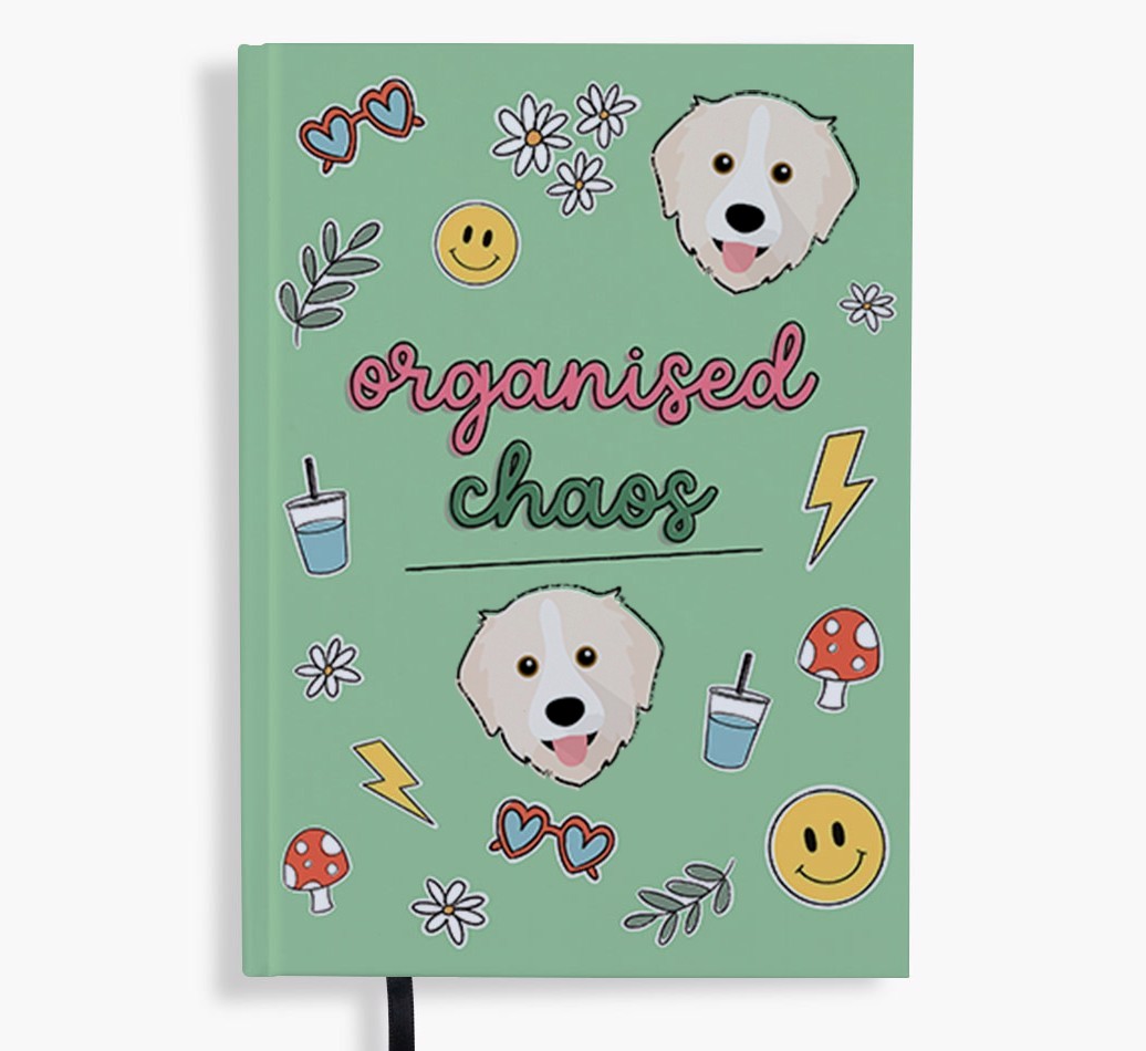 Organised Chaos: Personalised {breedFullName} Notebook