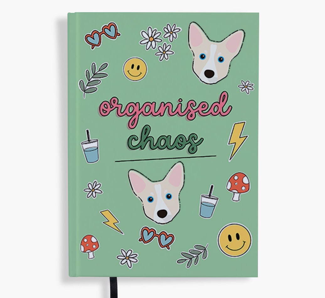 Organised Chaos: Personalised {breedFullName} Notebook