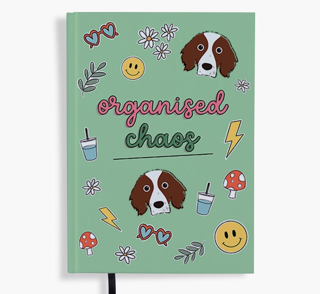 Organised Chaos: Personalised {breedFullName} Notebook
