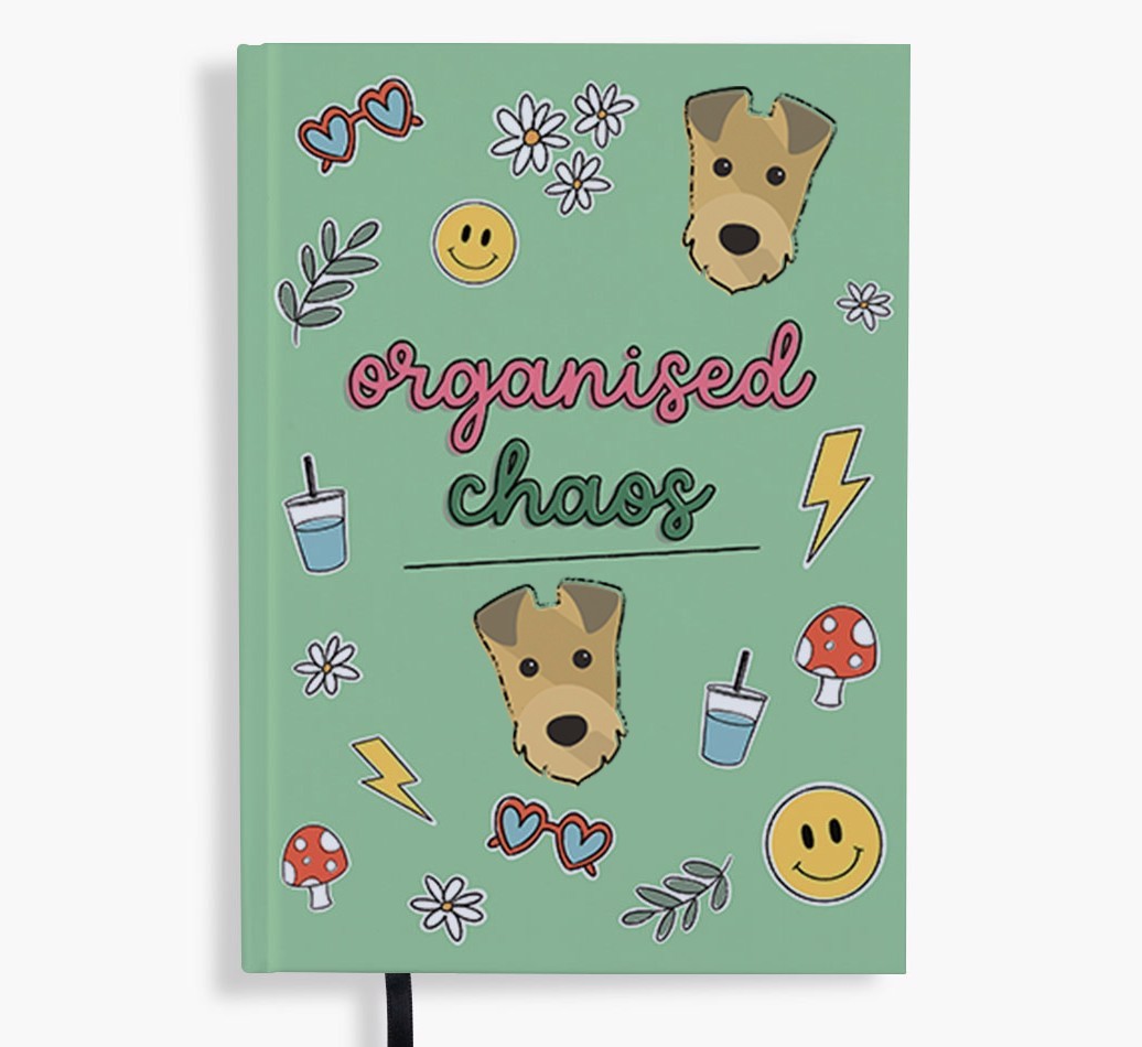 Organised Chaos: Personalised {breedFullName} Notebook