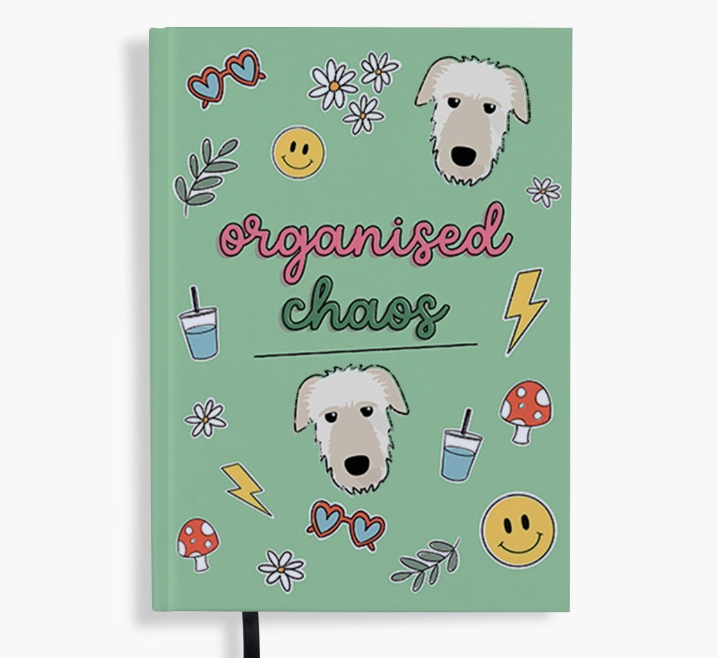 Organised Chaos: Personalised {breedFullName} Notebook