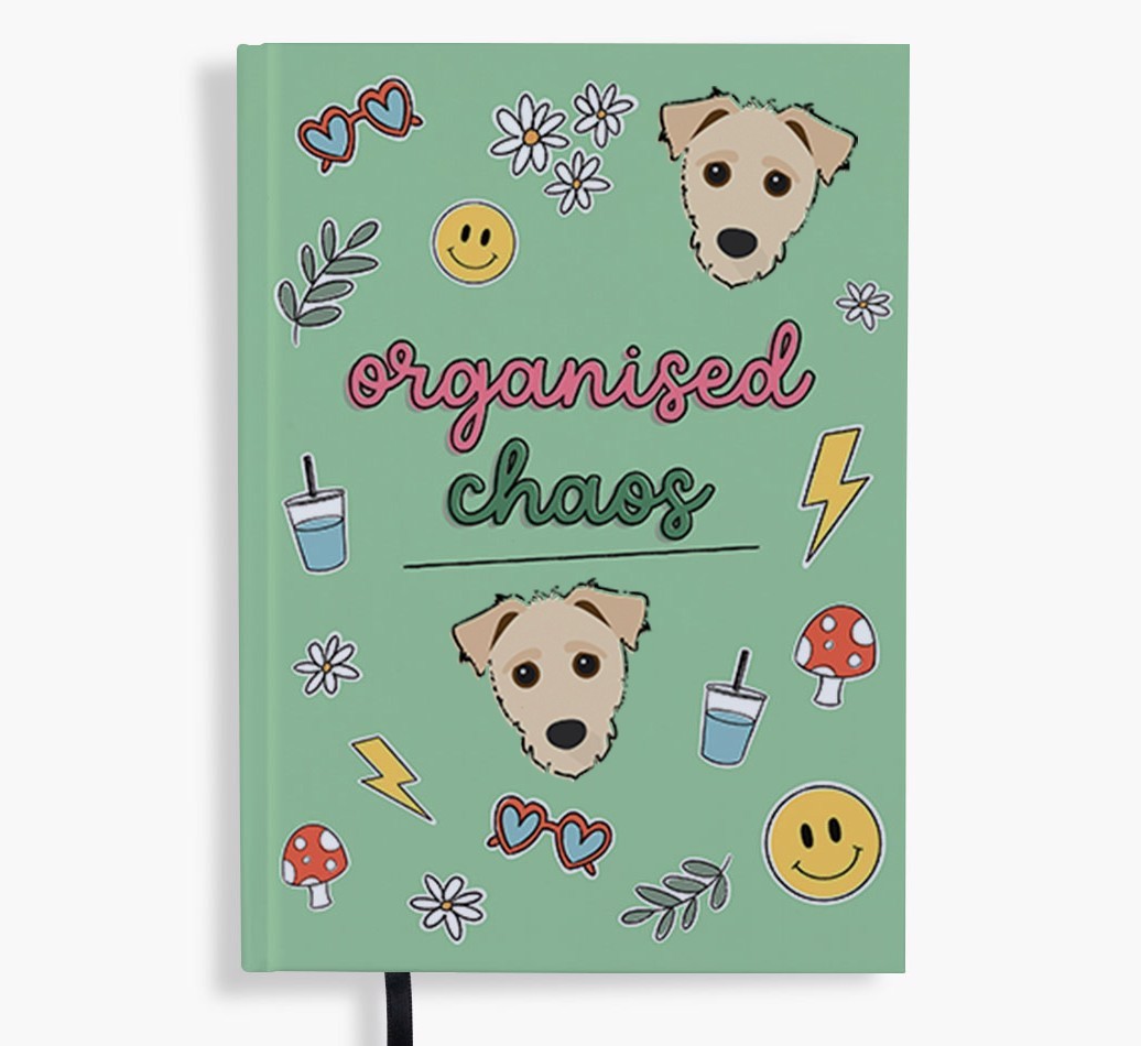 Organised Chaos: Personalised {breedFullName} Notebook