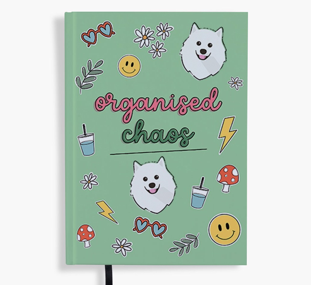 Organised Chaos: Personalised {breedFullName} Notebook