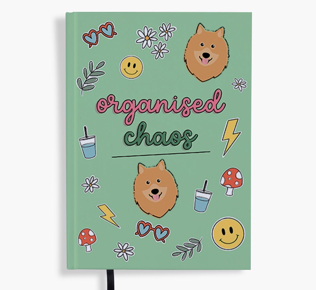 Organised Chaos: Personalised {breedFullName} Notebook