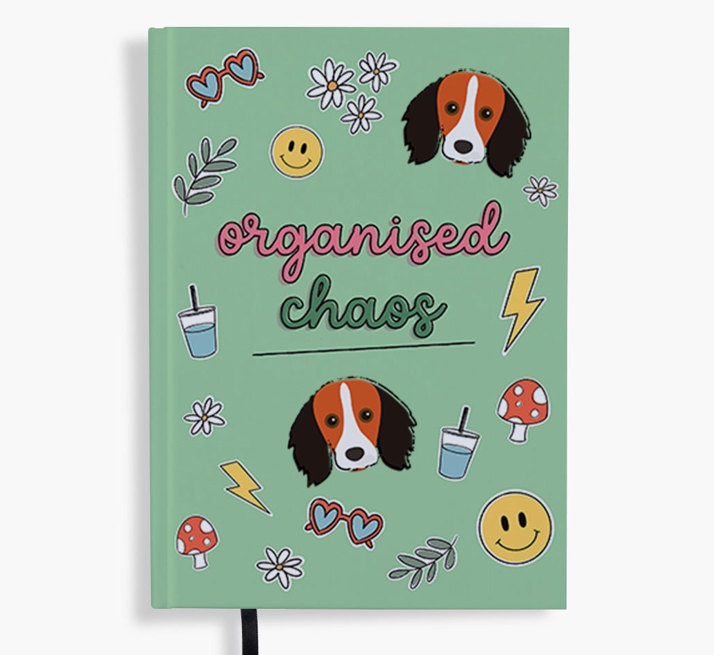 Organised Chaos: Personalised {breedFullName} Notebook