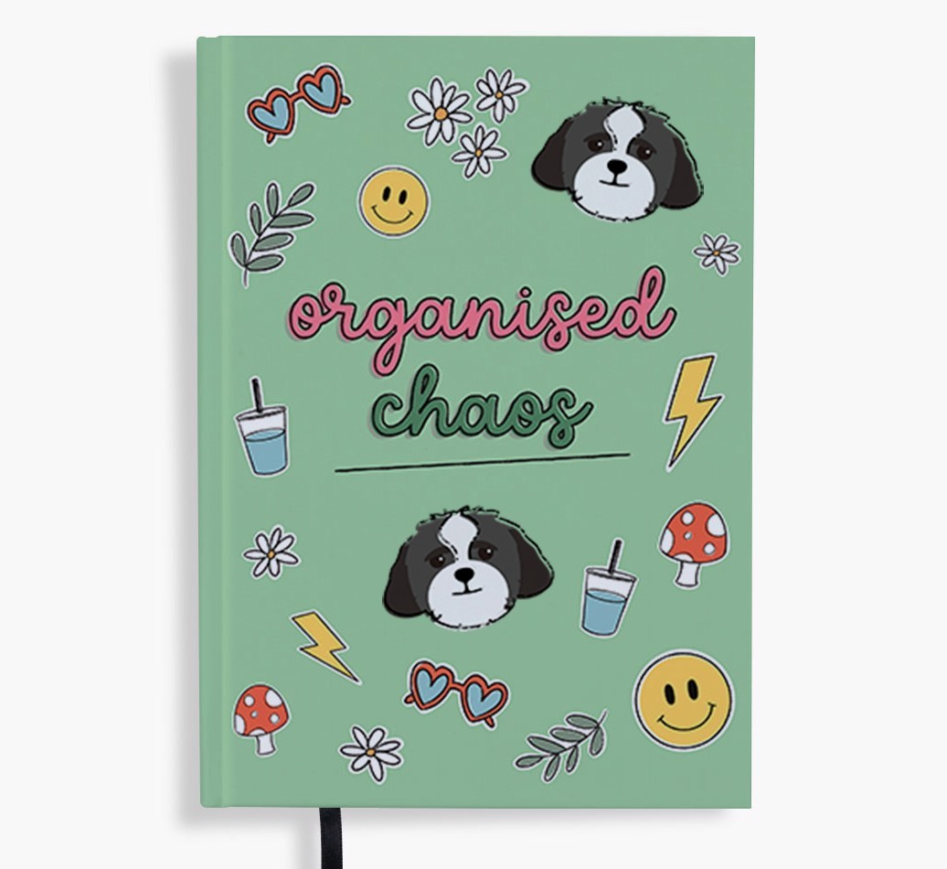 Organised Chaos: Personalised {breedFullName} Notebook