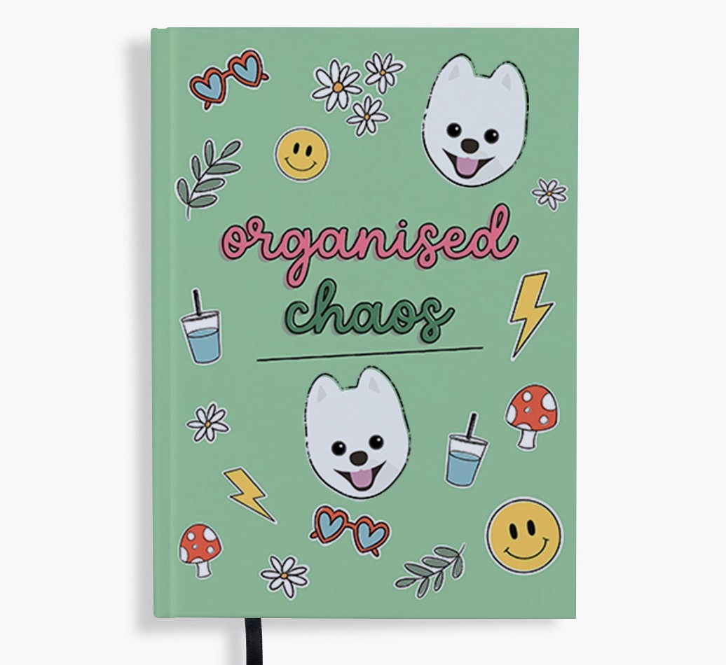 Organised Chaos: Personalised {breedFullName} Notebook