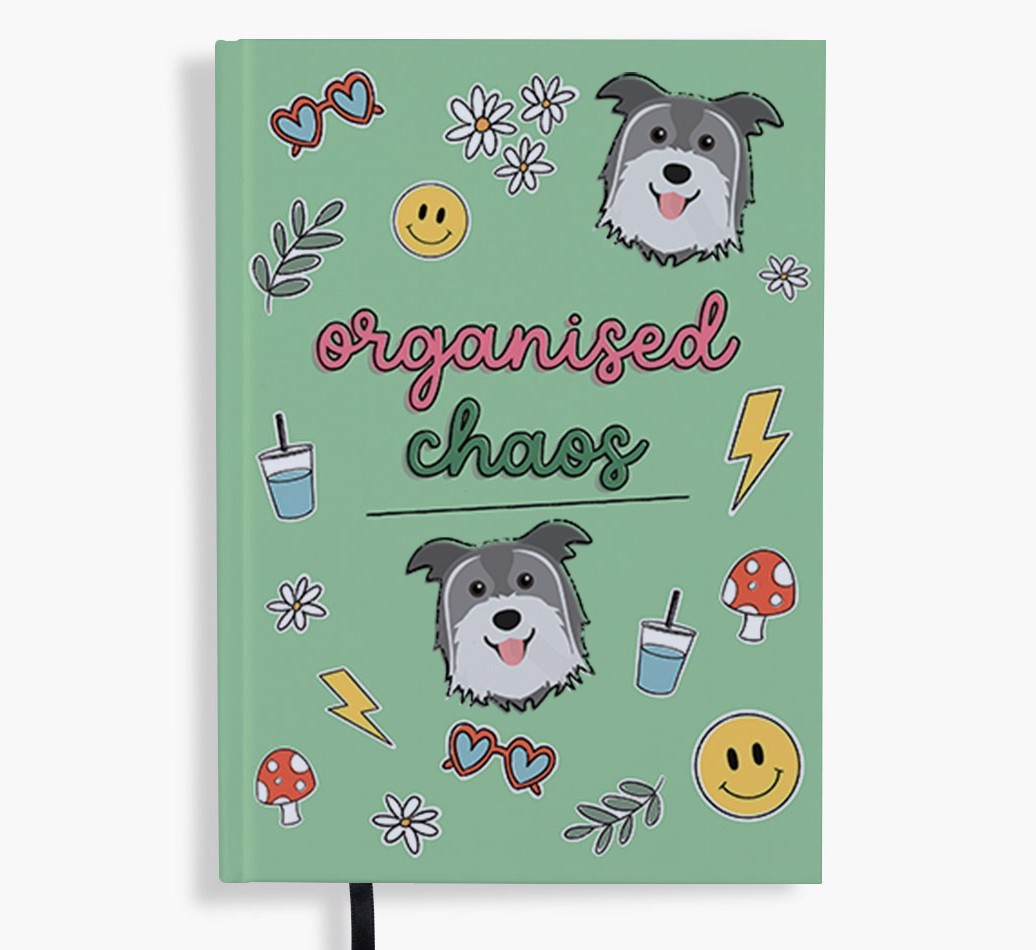 Organised Chaos: Personalised {breedFullName} Notebook